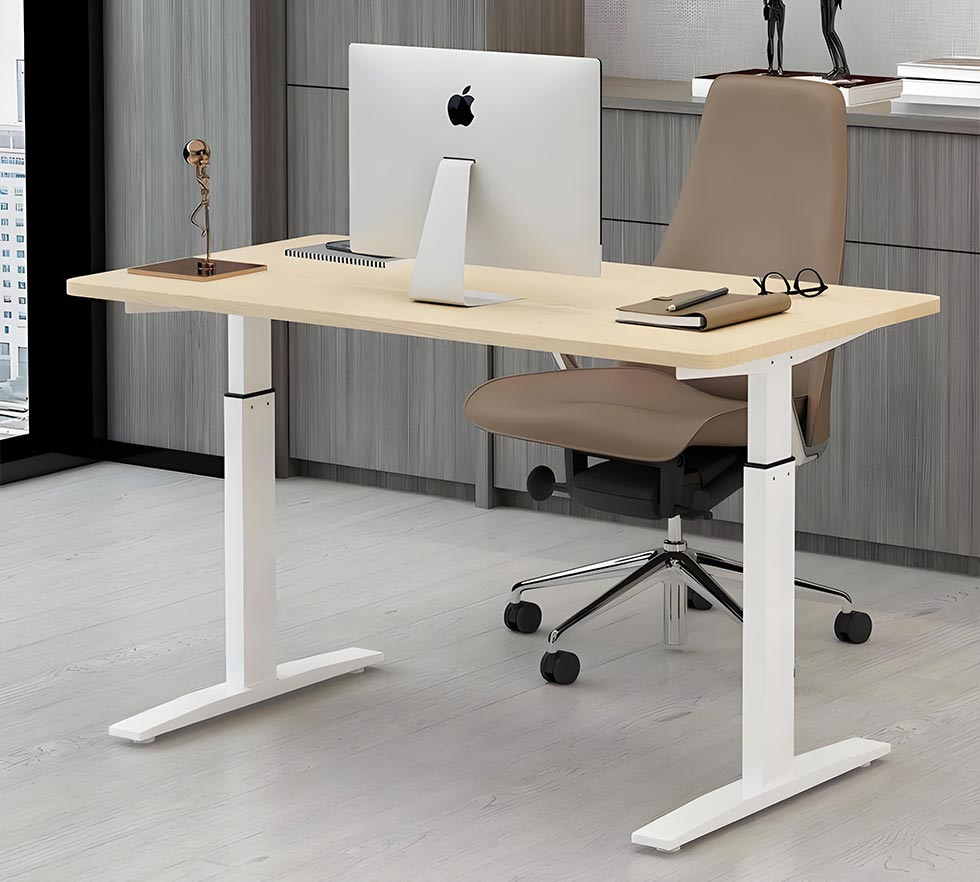Rectangular Electric Lift Desk Frame